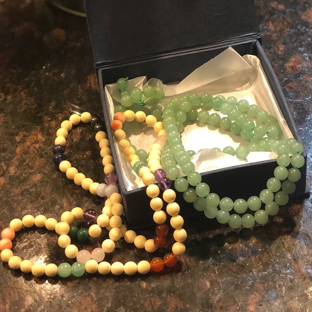 Hand Strung Beaded Necklaces - Picture 2 of 4